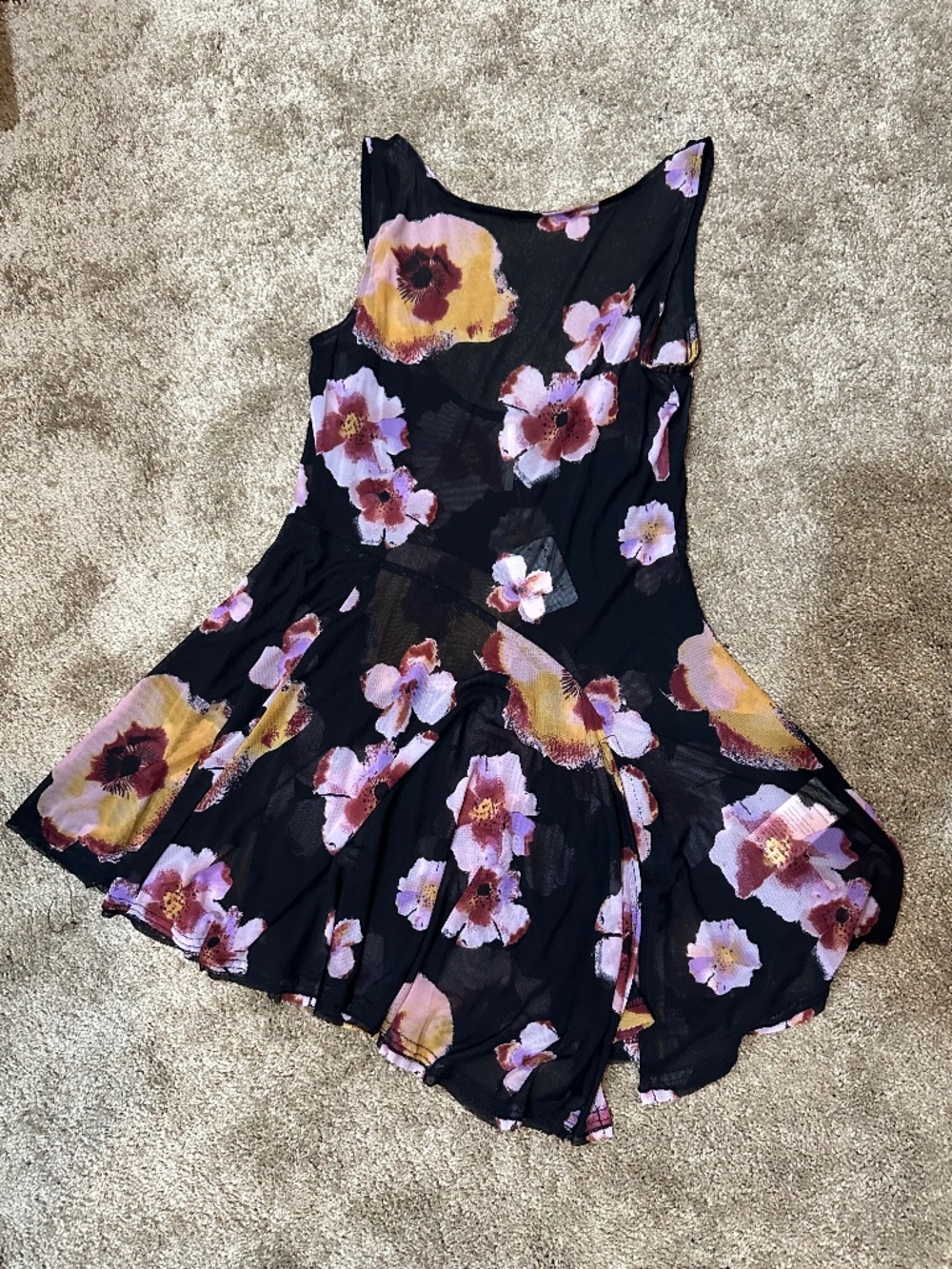 Free people Sheer mini dress